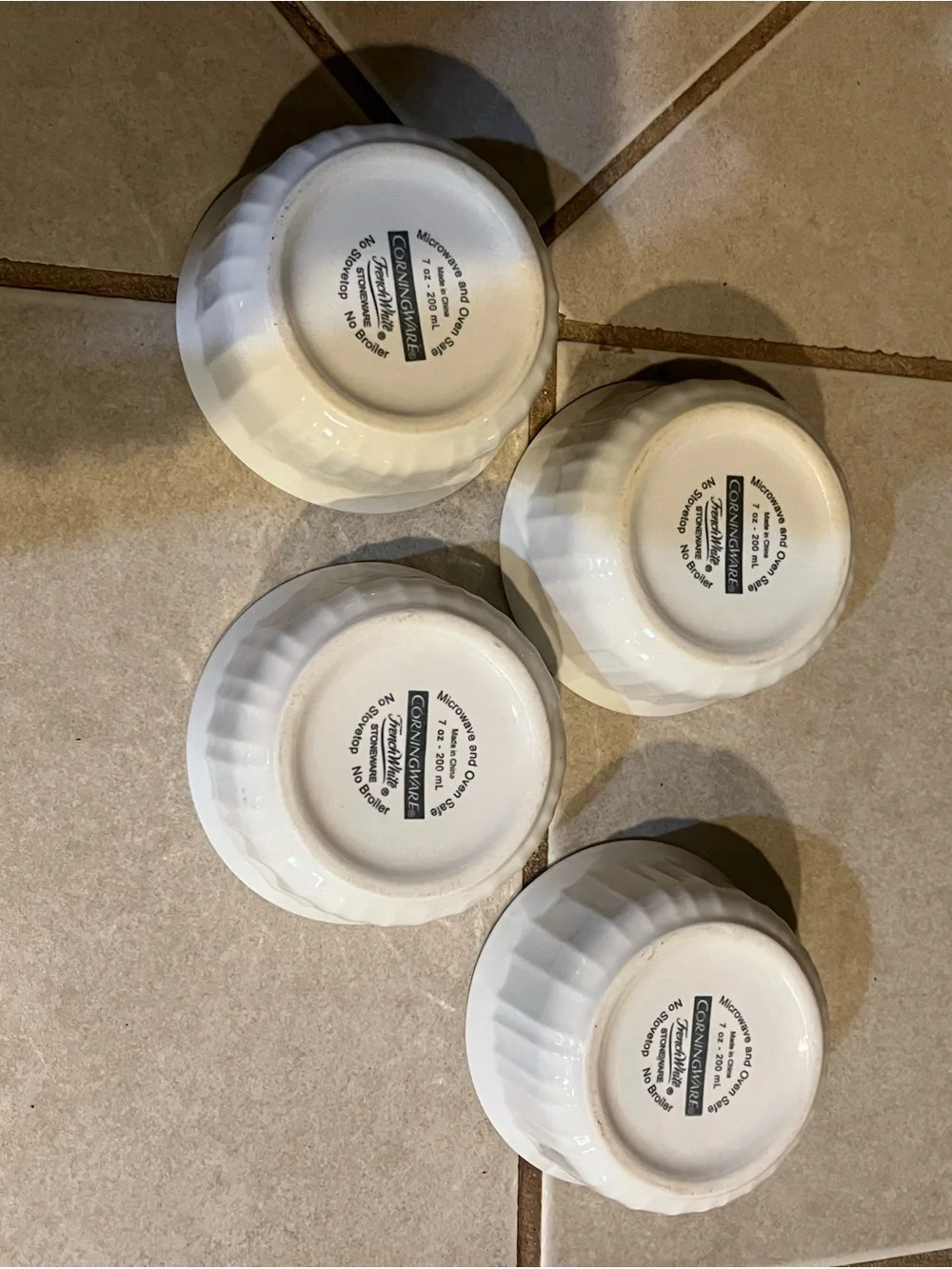 Corning wear set four